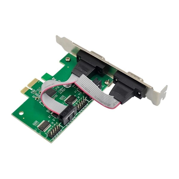Ekspansjonskort St318 Pcie X1 Ax99100 4s Db-9 Pin Rs232 Com1 Port Multifunksjonelt Praktisk Ekspansjonskort