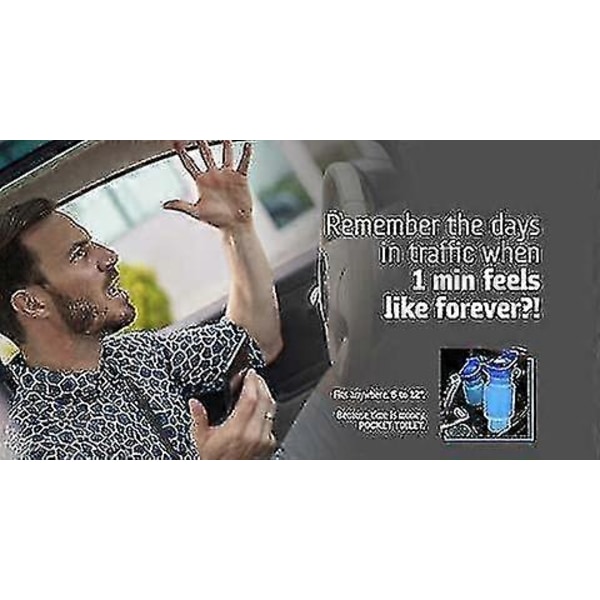 Bärbar Nödurinal, Justerbar Bärbar Toalett, Ficktoalett För Män Och Kvinnor