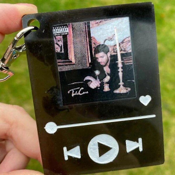 1 Sæt Kæledyr Hængende Skilt Epoxy Resin Form Kærlighed Bjørn Palm Knogler Rund Nøglering DIY Håndværk Smykker Vedhæng Silikoneform