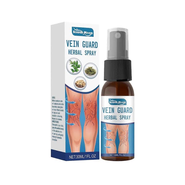 VeinGuard Ört Spray, Professionell Åderbråcksbehandling för Ben Spray 30ml/1Oz
