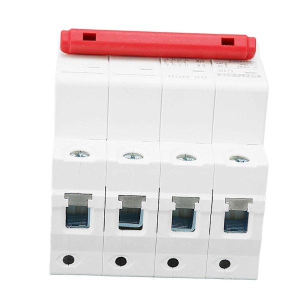 4P Mini Afbryder 6000A Brydeevne Lille DC Afbryder til Solcelleanlæg DC1000V 10A YEMAA
