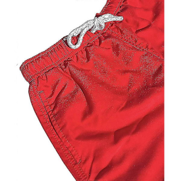 Herre Badeshorts Hurtigtørrende Elastisk Talje Snøre
