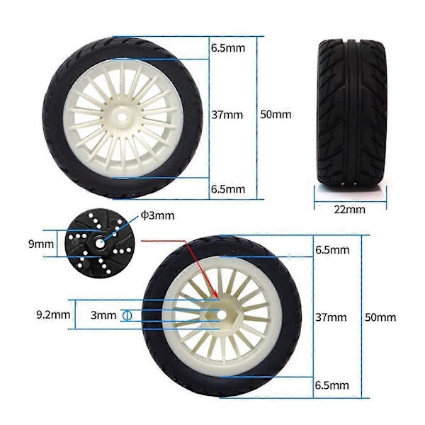4 kpl Kumirenkaat renkaita SG1603 SG1604 SG 1603 UD1601 UD1602 UD1603 UD1604 1/16 RC-auton päivitysosat