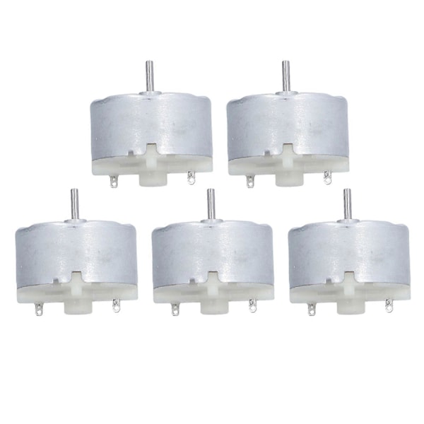 5 kpl DC-harjamoottori mikroseos sähkötyökalut autoteollisuuteen 2700 rpm 3V RF-500TB YEMAA