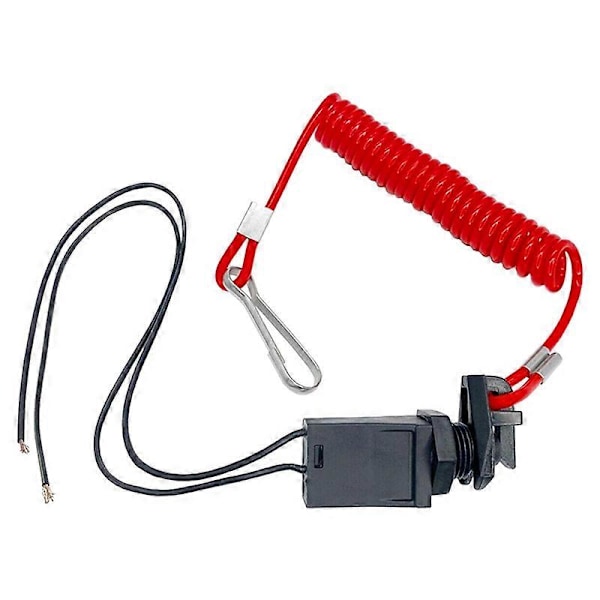 Sikkerhedsdrabsknap & Lanyard til OMC Johnson Evinrude Sierra Udskiftning 585134 432230 MP28870