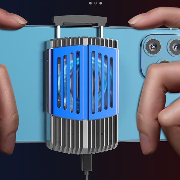 Mobiltelefon Køler Køleventilator Varmeafledning Udstyr Til De Fleste Smartphones