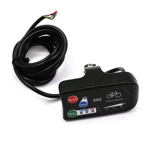 LED-display 24V 36V 48V Elcykel KT LED LED 880 E-cykel Kontrollpanel Display Elcykel