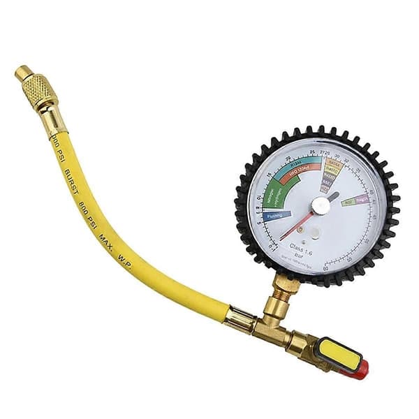 Kvävetryckstestare Luftkonditionering HVAC-system Kalltestbord Regulator för R134a R22 R407C