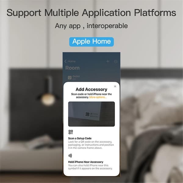 Matter WiFi Smart Switch 10A Smart Home Automation Relämodul Tuya Smart Life Fungerar med för Alex