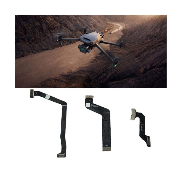 Til 3 Esc-kabeladskillelsestilbehør Bærbart praktisk dronevedligeholdelsestilbehør