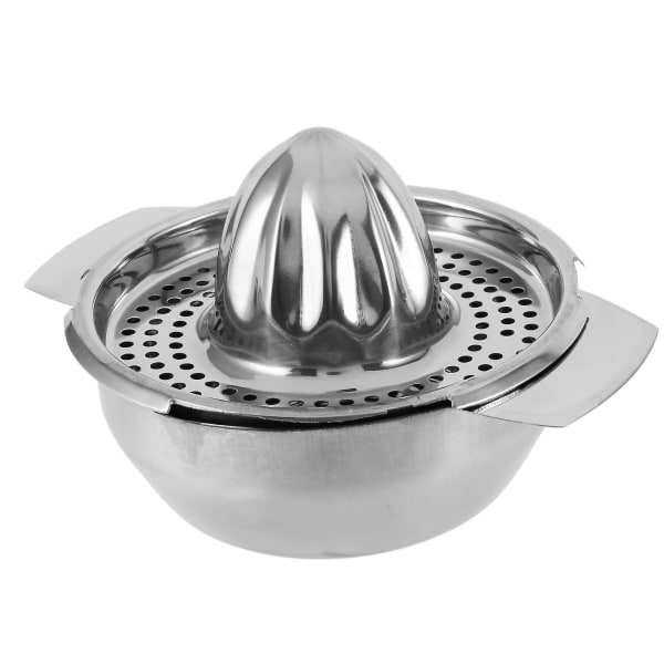 Rustfrit Stål Saftpresser Glas Manuel Saftpresser Appelsin Citron Lime Squeezer