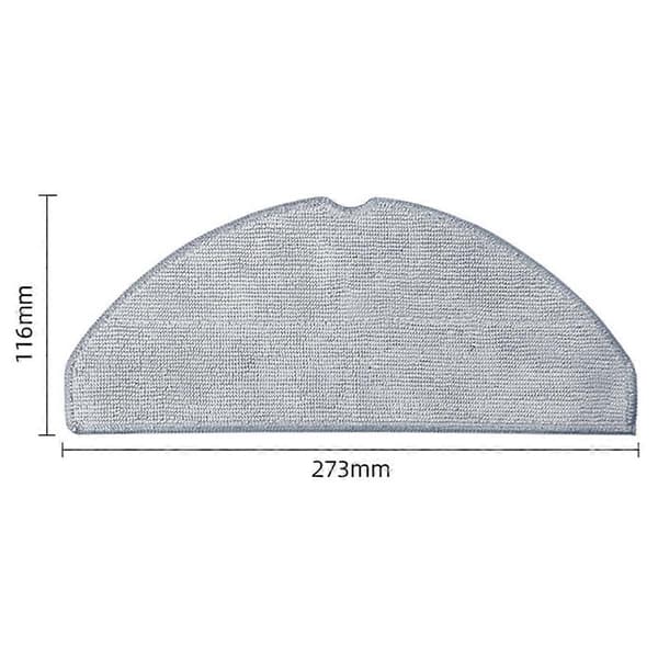 Til C103/E10/B112 Robot Støvsuger og Moppe 3C Forbedret Version Tilbehør Sidebørste Filter