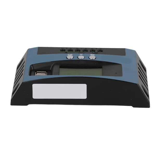 Solar Charge Controller 12V 24V Intelligent Identifikation MPPT Opladning LCD Display Solpanel Charge Regulator 50A (20A Afladning)