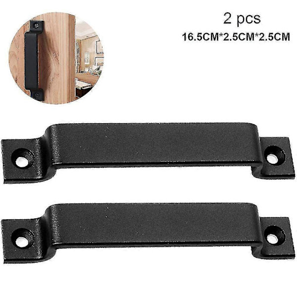 2 stk. Greb Enkelt Greb Hardware Skydedør Skydedør Dobbeltsidet Greb Lade Dør Greb