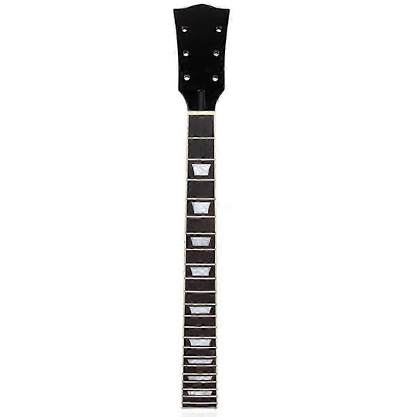 22 Bånd Elektrisk Gitar Lønnehals Palisander Gripebrett Svart for LP Gitarer