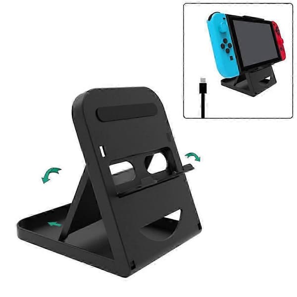 Pelikonsolin kokoontaitettava pidike Nintendo Switch -lisävarusteille