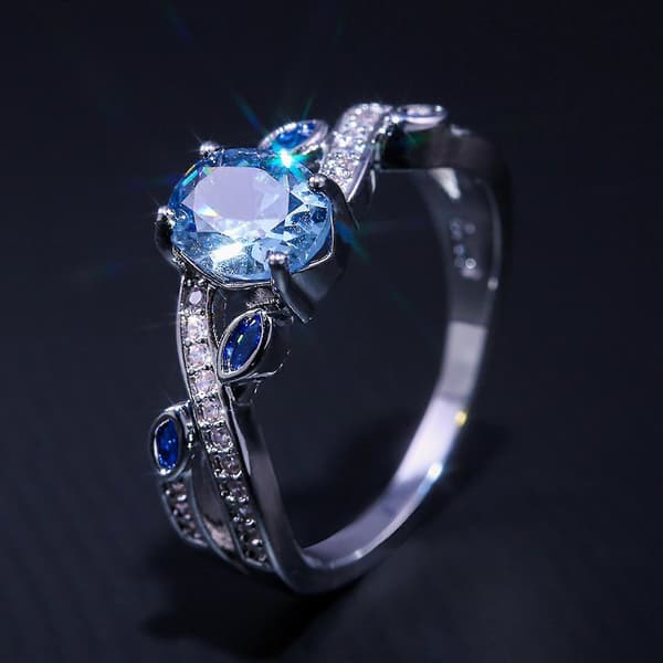 Dame Mode Zirkon Ringe Kreative Ringe Par Ringe