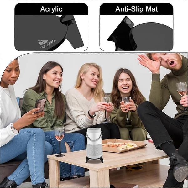 Bordsstativ för SoundLink Revolve+ Portabel Bluetooth-högtalare, Akryl Bordsstativ Högtalarställ, A