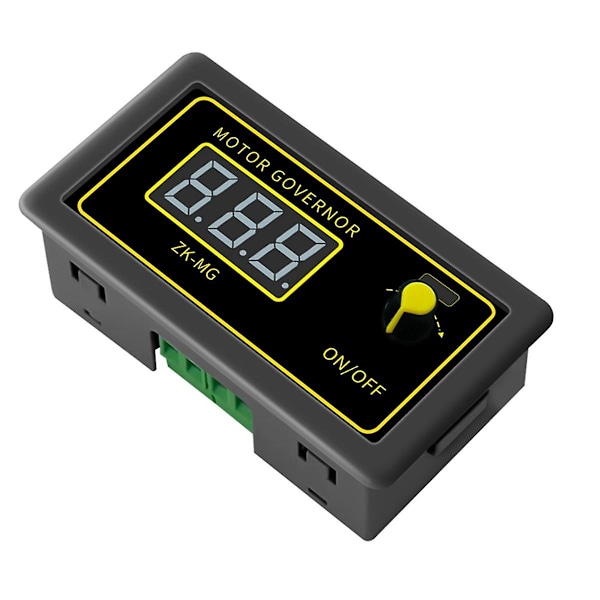 PWM DC Motor Hastighetskontroller Motorviftekontroller med Display Motorkontroller LED Dimmemodul