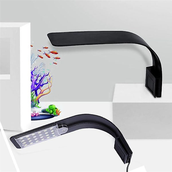 X5 Akvarielys til Fisketank Plantet Akvarium 10W LED Lys til Akvarium LED Belysning Anti-Fog C