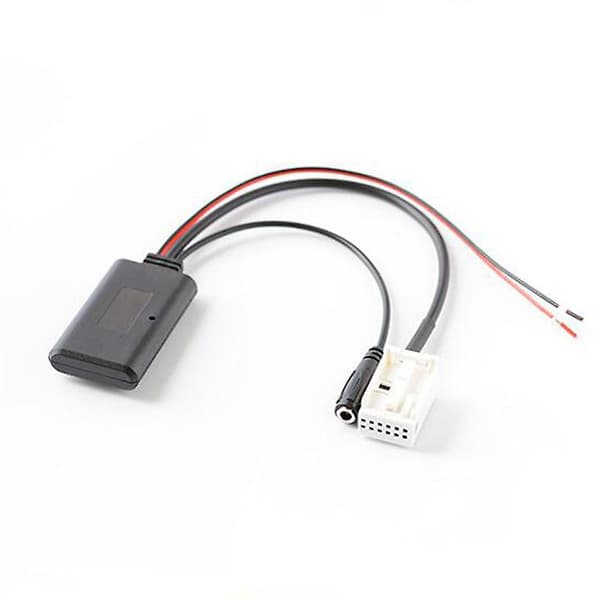 Bluetooth-adapter til Mcd Rns 510 Rcd 200 210 300 310 500 12-polet Sort Høj Kvalitet Bil Audio-visuel Tilbehør