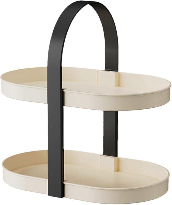 Makeup Organizer til Bordplade | Makeup Organizer til Toiletbord | Akryl Makeup Organizer | Træ