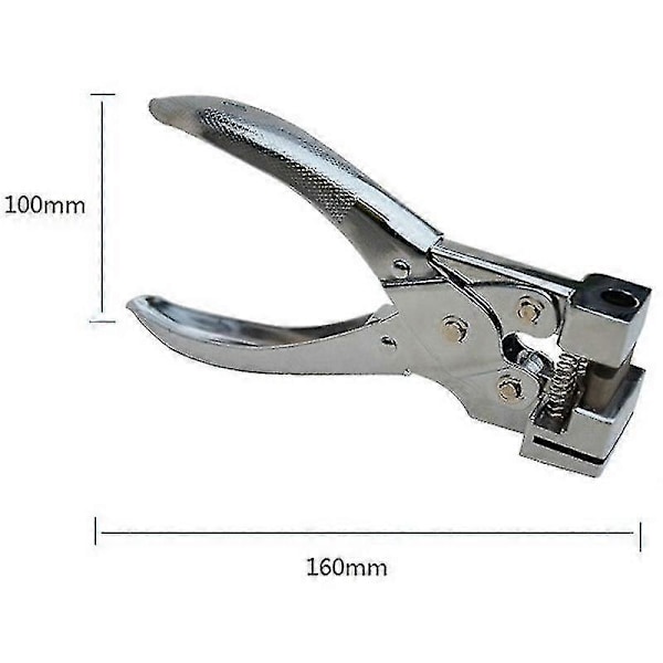 T-formet hulmaskine sommerfuglform hængehuller stansemaskiner manuel pvc-kort stansemaskine og id-kort slids hulmaskine