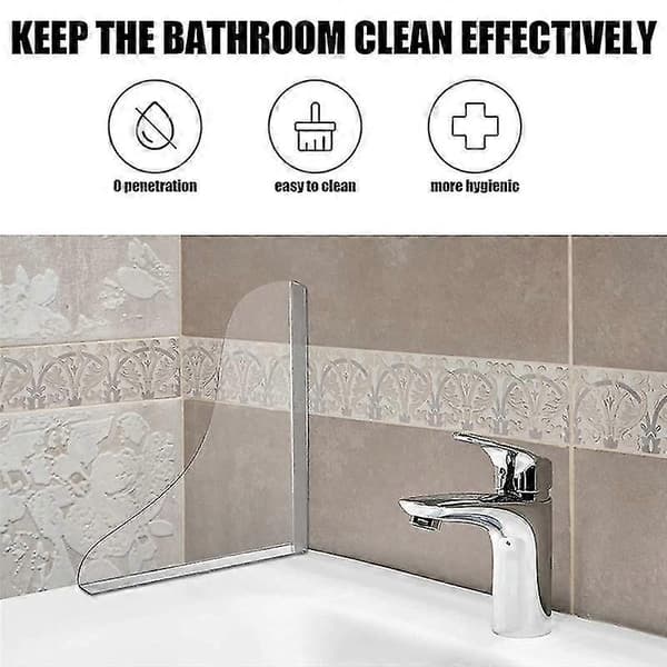 Tub Topper Splash Guard, Vask Splash Guard Bag Faucet - Badekar Splash Guard Badekar Tilbehør Ba