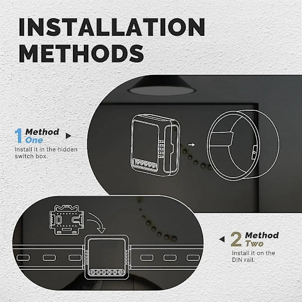 Zigbee Graffiti Smart Home Lysdæmper Tænd/sluk-kontakt App Fjernbetjening Timer Smart Lysdæmper Modul,b