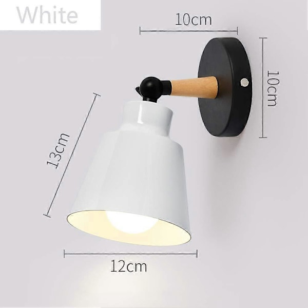 Modern Svängarms Vägglampa, Liten Vägglampa Sovrum Korridor Gång Entré Balkong Sänglampa (Grön) (1 st)