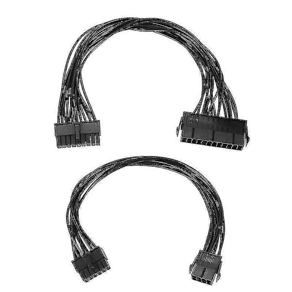 Emolevyn virranmuunnin kaapeli 24pin - 18pin, 8pin - 12pin, tukee ATX-virtalähdettä, sopii z440 z640