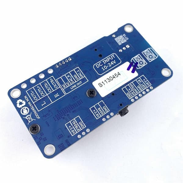 BDM3P BT 5.0 Effektforstærker TPA3116 Stereo 2X50W DC12-24V 3.5mm Input til Tuning Velegnet til DIY Audio Systemer
