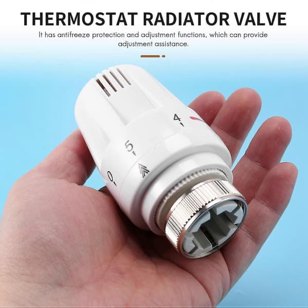 3 stk Termostat Radiatorventil Trv Termostatisk Hode Radiator M30 X 1.5 Radiatorventil Utskifting