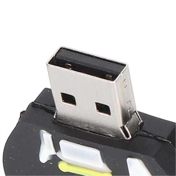 USB-minne Söt Tecknad Svart Violin Cool Tumme Bärbar Lagring Minnessticka 128GB YEMMA