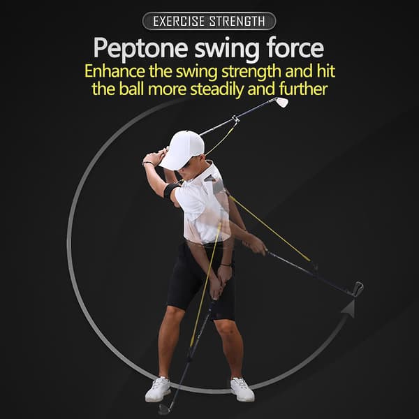 Golf Swing Release Trainer for Menn og Kvinner - Elastisk Treningsreip for Svingstyrke - Golf Treningsutstyr Hao