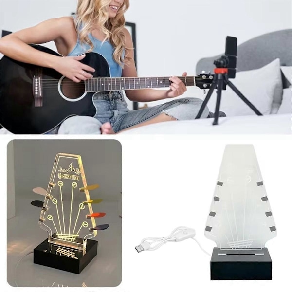 Gitarrplektrumställ Bas för Plektrum
