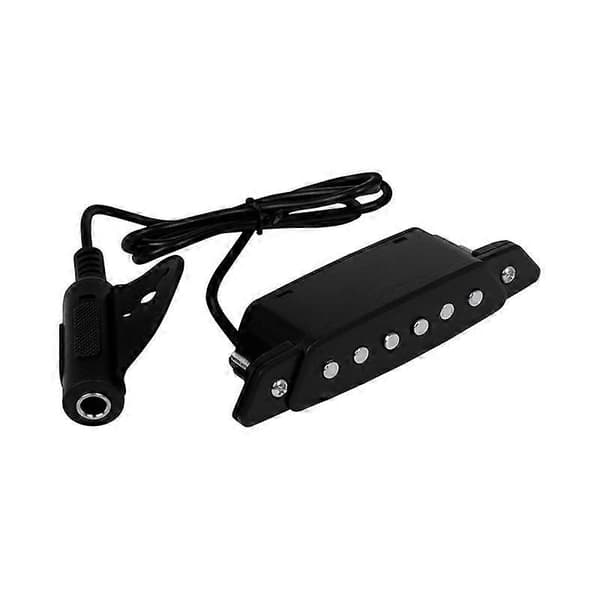 Gitarr Ljudhåls Pickup+Skruvmejsel Hållfri Magnetisk Pickup Plocka Tillbehör, Gitarrdelar
