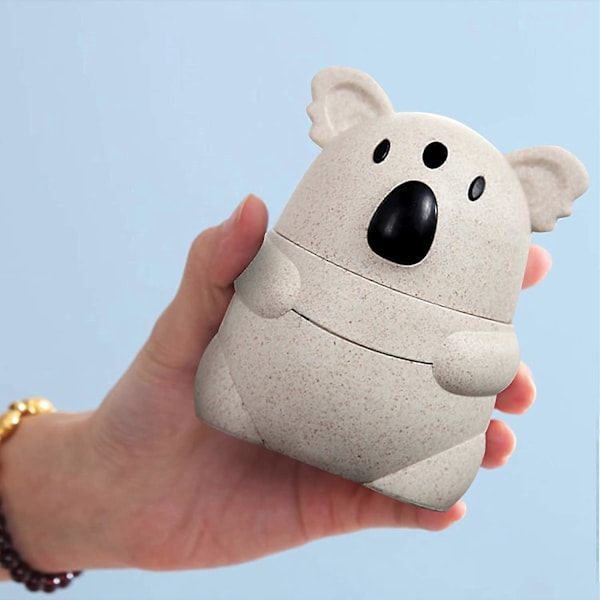 Pop-up Tandpetshållare, Automatisk Tandpetare Dispenser, Tandpetare Förvaringslåda (Koala)