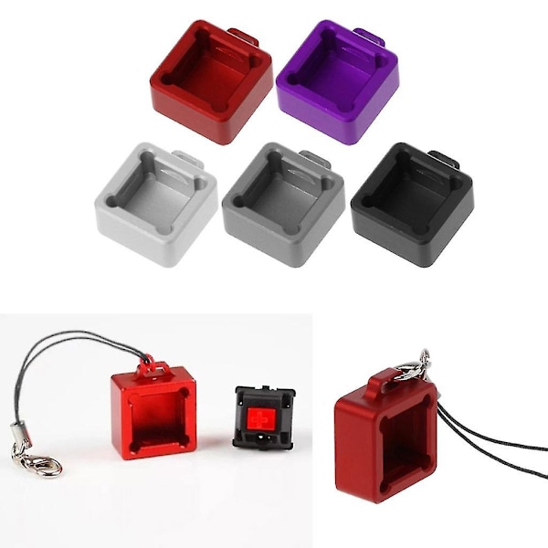 Holdbar Utility Aluminium Mx Switches Tester Base Kompatibel Med Keyboard Switches Keycap