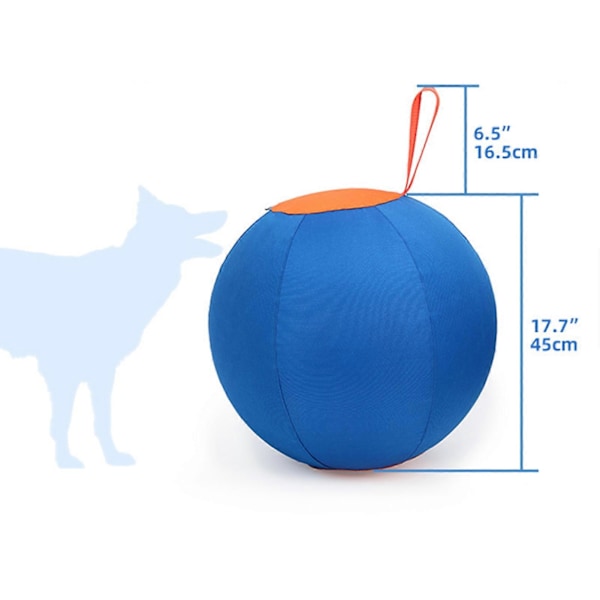 Herdningsboll för hästar, tjock, anti-sprick, repbeständig träningsboll, stimulerar sinnen, självförtroendeboll för hästar, nötkreatur och hundar