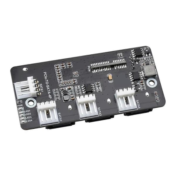 Raspberry Pi Compute Modulelle 6 Gbps:n nopea SATA-laajennuskortti