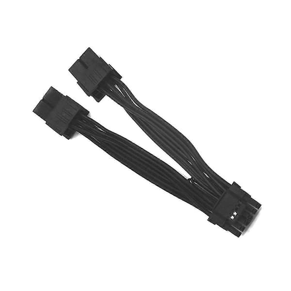 Til GPU RTX4090 RTX4080 12+4 Grafikkortkabel 2X8Pin Adapterkabel PCIE 5.0 Strømkabel 12VHPWR
