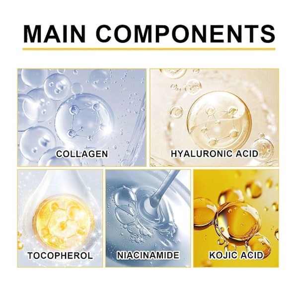 Collagen Pandelapper, Løft og Opstram Pandelmuskler og Reducer Fine Linjer Formende Patch