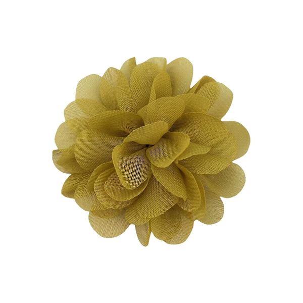30 stk 7cm Chiffon Gauze Blomst Kunstig Stoff Silke Blomst Hode For Diy Bryllup Fest Hjem Blomster