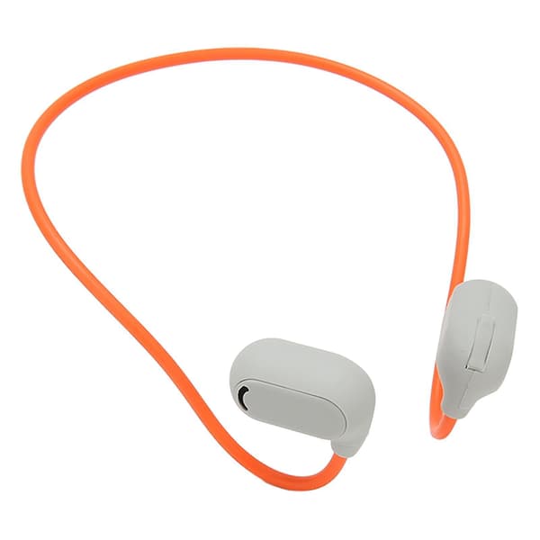 Åpne Øre Bluetooth Hodetelefon Stereo Lossless Oppladbart Trådløst Headset for Løping Kjøring Trening Grå