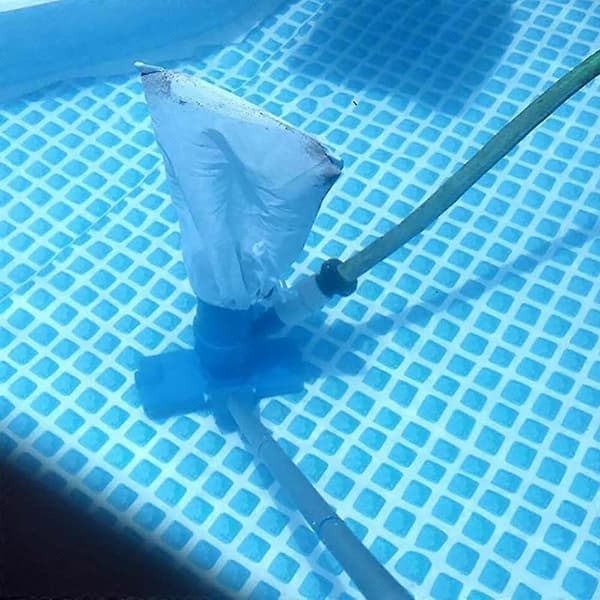 Svømmer Pool Skimmer Sæt Kit Pool Støvsuger til Swimmingpool Vedligeholdelse Dam Fontæne Rengøring