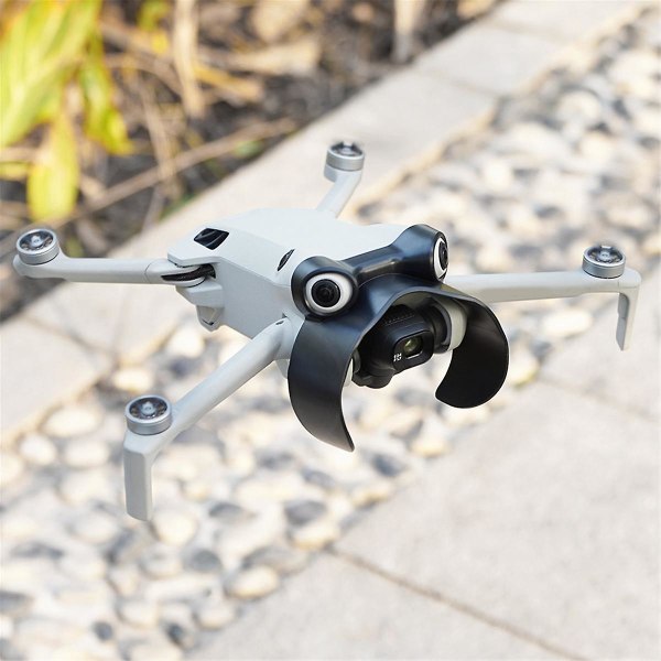 Linsedeksel for Mini 4 Pro Drone Linsedekselhette Solskjerm Anti-ripes Kameravakt Beskyttelsesdeksel