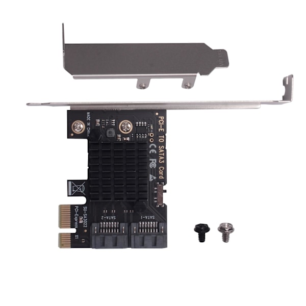 Pcie Til Sata 3.0 6g Ssd Adapter Pci-e Pci X1 Controller Udvidelseskort Riser Add On Kort Mining Bil
