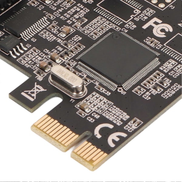 PCIe RS232 Seriel Adapterkort 250Kbps 2 Porte PCI Express X1 Plug and Play PCIe til Dobbelt Seriel Kort til Printer Scanner YEMMA