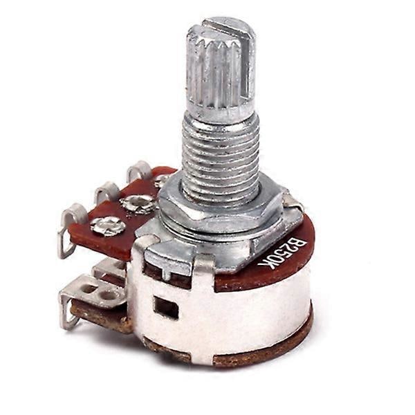 Gitarr Små Storlekskruvar B250K Potentiometrar För Gitarr Basdelar (Paket Om 10)